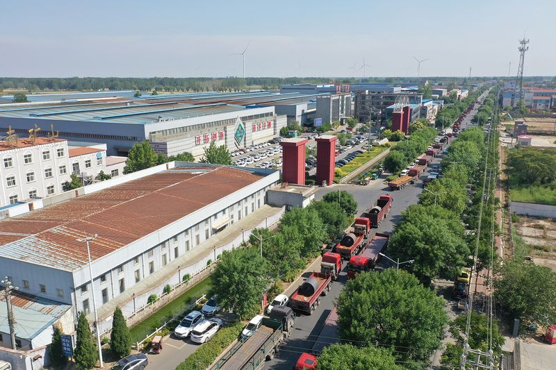 11万吨!河南ag九游会j9集团钢材陆续到位