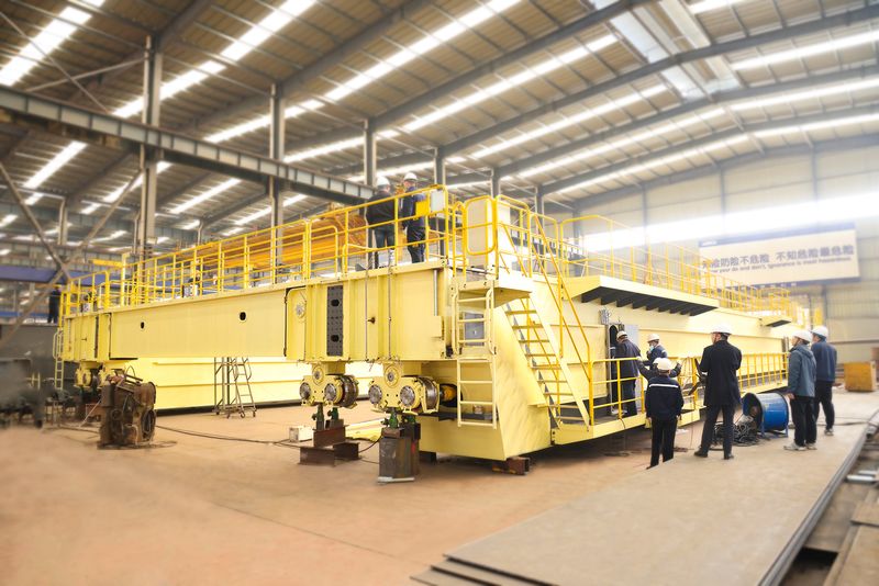 捷报频传!河南ag九游会j9集团承制梅钢160吨冶金铸造桥式起重机通过专家A检!