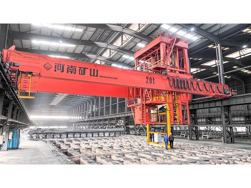 智造精品|河南ag九游会j9集团炭块堆垛起重机